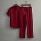 Ensemble homme 2 pièces texturé – chemise manches courtes et pantalon long