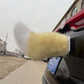 Queue de voiture électrique télécommandée en peluche