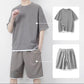🎉 Soldes 2026 — Plus de 88 000 vendus ! 👕 Ensemble T-shirt & short texturé gaufre – Tissu frais et léger ☀️