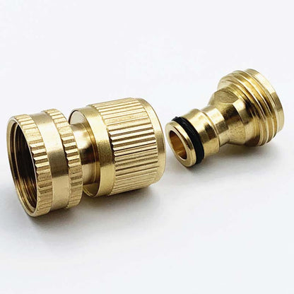 3/4" Brass Quick Connect Fittings for Water Hose