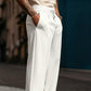 Pantalon de costume large moderne pour homme