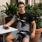 Ensemble T-Shirt et Short à Imprimé Abstrait pour Homme