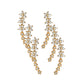 ✨ 50% OFF NOW! 🌟 Starry Flower Rhinestone Ear Climber Earrings – Sparkling crystals, comfortable climb-up design – perfect for daily glam or special occasions 🌸