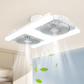 Ventilateur de plafond moderne 2 en 1 avec éclairage LED