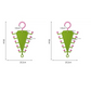 Rangement V‑shaped double face – Portant de rangement multifonction