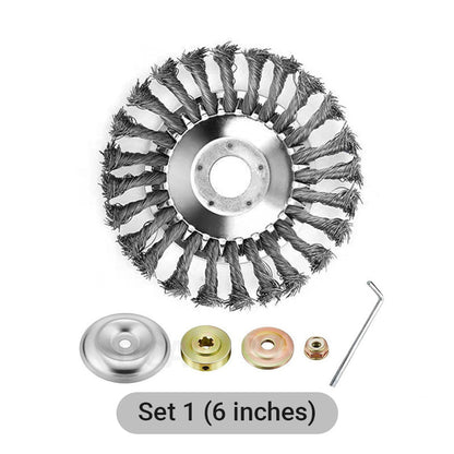 💥🌱⚙️Kit de têtes de coupe résistantes à l'usure pour débroussailleuses | Têtes de coupe de rechange résistantes à l'abrasion pour toutes les débroussailleuses courantes