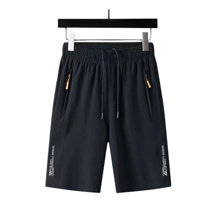 📢📢 PROMO -50% !! ⏰ Short de sport Homme sèche‑rapide avec poches à fermeture éclair