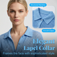 👚 50% DE RÉDUCTION ✨ Chemise boutonnée tricotée à manches courtes – Tissu ajouré, poches poitrine & coupe légère – Parfaite pour un look décontracté ou chic en été – confortable et respirante 🧶