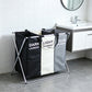 🧺 Panier à Linge Pliable 3 Compartiments | Tri Facile & Gain de Place ✨