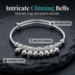☀️ OFFRE D'ÉTÉ : 50 % de réduction sur le bracelet délicat orné de clochettes en argent ! 🔔💖 (Offre à durée limitée !) ⌛
