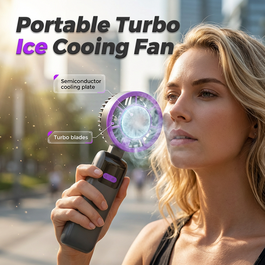 Ventilateur de poche rafraîchissant portable