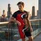 👕 PROMOTION LIMITÉE -50% ! ⚡ Ensemble Imprimé Graphique Homme – Design Audacieux, Respirant, Confort Décontracté 🏃♂️