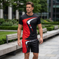 👕 PROMOTION LIMITÉE -50% ! ⚡ Ensemble Imprimé Graphique Homme – Design Audacieux, Respirant, Confort Décontracté 🏃♂️