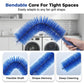 🧹 ACHETEZ 1, OBTENEZ-EN 1 GRATUIT ! ✨ Brosse de nettoyage flexible 360° – Pliable, poils denses & accès complet – Parfaite pour les coins, robinets ou espaces exigus – Durable & facile à rincer 🔄