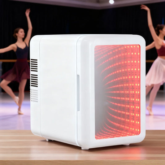 Mini-réfrigérateur avec éclairage LED dimmable