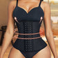 ✨🖤 PROMO FLASH 50% ! Corset Noir Femme – Sculpte la Silhouette, Respirant, Sans Couture, 5 Tailles, Parfait sous Vêtements & pour Post-Partum 🍃