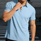 👔 PROMOTION LIMITÉE -50% ! ✨ Chemise à col texturée pour homme – Respirante, évacue l’humidité, détail moderne 🌿