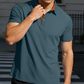 👔 PROMOTION LIMITÉE -50% ! ✨ Chemise à col texturée pour homme – Respirante, évacue l’humidité, détail moderne 🌿