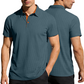 👔 PROMOTION LIMITÉE -50% ! ✨ Chemise à col texturée pour homme – Respirante, évacue l’humidité, détail moderne 🌿