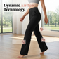 Pantalon de sport bootcut extensible pour femmes