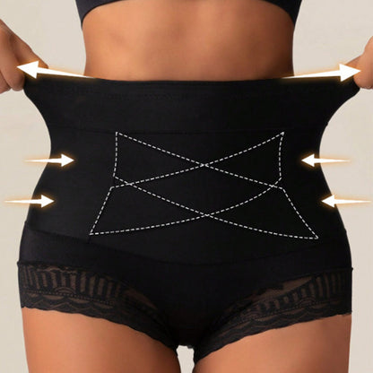 Culotte de maintien ventre plat et croisé pour femme