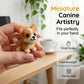 🎁🐾 PROMO FLASH 50% ! Kit Créatif 3D Chiot en Perles – Sans Outils, Perles Réutilisables, 6 Modèles, Cadeau Anniversaire & Décoration Bureau 🎂