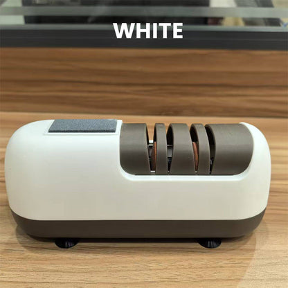 🔪⚡ PROMO FLASH 50% ! Aiguisoir Électrique Professionnel pour Couteaux – Sans Fil, 2 Étapes, Recharge USB-C, Base Ventouse, 2 Couleurs ✨