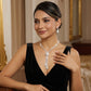 Ensemble Collier & Boucles d’Oreilles Fleur en Zircon pour Femme