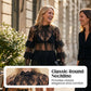 Robe élégante en dentelle ajourée