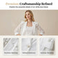 🤵‍♀️ PROMO LIMITÉE 50% DE RÉDUCTION ! ✨ Blazer Blanc Dentelle – Coupe Slim, Manches 3/4, Élégance Jour/Nuit 👑