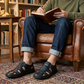 👞 PROMO LIMITÉE 50% DE RÉDUCTION ! ✨ Sandales de Plage Bout Fermé Homme – Respirantes, Coussinées, Velcro 🌊