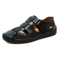 👞 PROMO LIMITÉE 50% DE RÉDUCTION ! ✨ Sandales de Plage Bout Fermé Homme – Respirantes, Coussinées, Velcro 🌊