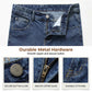 Short en jean délavé vintage