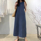 👗 50% DE RÉDUCTION 💥 Robe décontractée en jean pour l'été – Classique, légère & élégante sans effort – Parfaite pour les journées chaudes ou un look effortless ✨