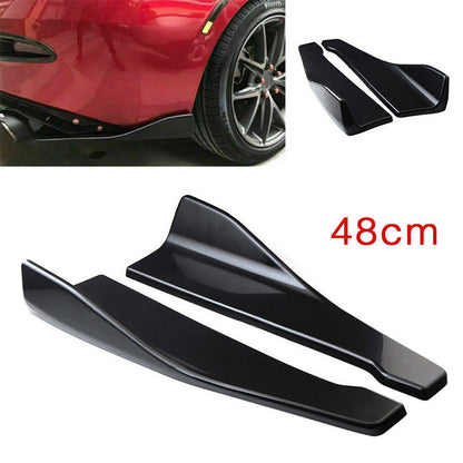 📢🚗 PROMO FLASH 50% ! Becquet Pare-Chocs Arrière Universel Aérodynamique – PP Résistant aux Chocs, 48cm, 2 Coloris, Idéal Protection & Style Sportif 🏎️