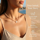💎 LIMITED-TIME 50% OFF! 💥 Romantic Initial Beaded Choker Necklace – Mother-of-Pearl Letters, Zircon Beads, Adjustable ✨