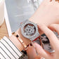⌚ PROMO LIMITÉE 50% DE RÉDUCTION ! 💥 Montre Femme Cadran Strass – Cuir, Étanche 30M, Fermoir Réglable ✨