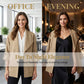 ⏳Offre limitée -50%⏰Veste Casual Vintage à Revers pour Femme🩶🧥