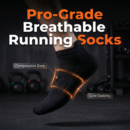 🧦 50% DE RÉDUCTION ⚡ Chaussettes de sport unisexe – Modèle cheville, séchage rapide & durables – Parfaites pour la course, le crossfit ou l’entraînement – gardent leur forme lavage après lavage 🔄