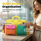 🎒 -50% MAINTENANT ! 🏆 Sac de voyage Color Block Casual – Spacieux & durable – Idéal pour la salle de sport, les voyages ou les week-ends – Léger avec poignées de transport 🧳