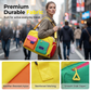 🎒 -50% MAINTENANT ! 🏆 Sac de voyage Color Block Casual – Spacieux & durable – Idéal pour la salle de sport, les voyages ou les week-ends – Léger avec poignées de transport 🧳