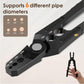 Pince arrondisseuse pour tubes en cuivre