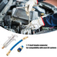 🔧❄️ PROMO -50% ! Injecteur Colorant & Huile Climatisation Auto – Laiton Premium Haute Résistance, Tuyau 2500 PSI, Raccord Rapide R134a, Corps Transparent Gradué · 230g ✨