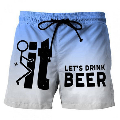 🔥✨ PROMO -50% ! Short Homme Imprimé 3D Graphique – Tissu Séchage Rapide Anti-Transpiration, Ceinture Élastique Cordon Réglable, Coupe Décontractée, Plage Piscine Fête · 11 Coloris · S à 6XL 🏖️
