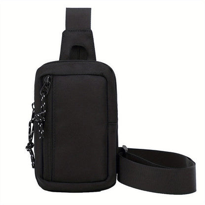 🎒🔥 PROMO -50% LIMITÉE ! Sac Bandoulière Homme Urban Commuter – Tissu Polyester Résistant Eau, Compartiments Organisés Passeport Téléphone Clés, Sangle Réglable 3 Ports · Ultraléger · Noir ✨
