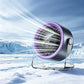 🔥✨ PROMO -50% ! Ventilateur de Bureau Haute Vitesse avec Refroidissement TEC – 100 Vitesses, Air Froid 16°C, Ultra-Silencieux 26 dB, Écran LED, Rotation 70° · 3 Coloris