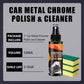 🚗🔥 PROMO Nettoyant polish chrome carrosserie auto élimine traces rouille rend métal brillant durable ✨