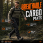 📢👖 PROMO FLASH 50% ! Pantalon Cargo Extensible & Respirant Homme – Tissu Stretch, Multi-Poches, Résistant à l'Usure, 4 Coloris, Tailles S-2XL, Idéal Randonnée & Quotidien 🔥