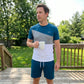 📢📢50% OFF !! ⏰Men Color-Block T-Shirt and Shorts Set