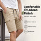 🩳☀️ PROMO FLASH -58% ! Short Cargo Décontracté Homme – Coupe Ample, Multi-Poches, Longueur 5/4, Tissu Mélangé, Tailles S-2XL, Idéal Été & Outdoor 🔥